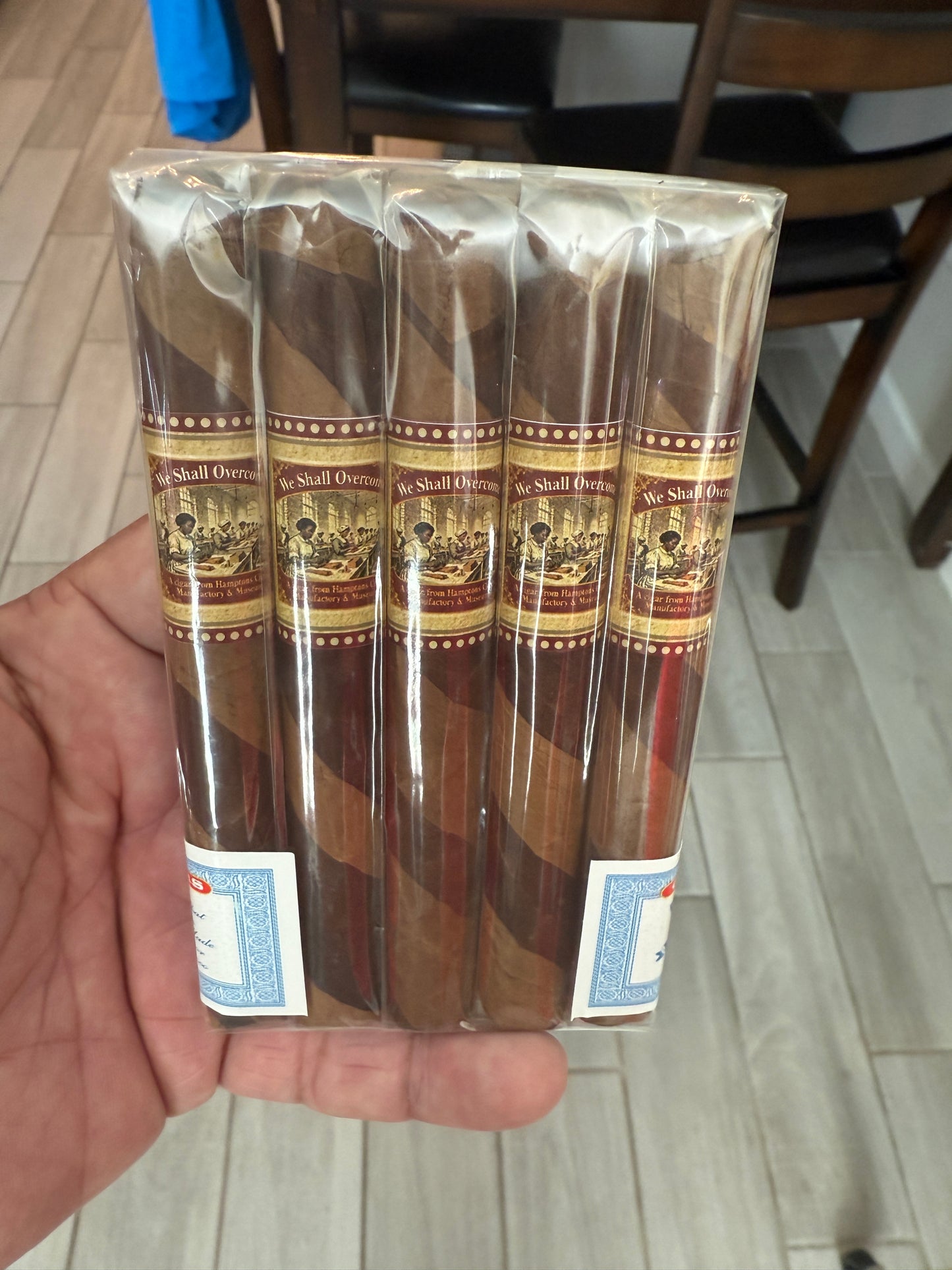 Breaking News! FDA Approved! Part of the Savannah River Cigars collection known as the “Bordeaux of Cigars”. Very high-end. Think if you could smoke in Charleston Place, this is the cigar you would smoke and buy a 5 pack to share with your chosen ones.