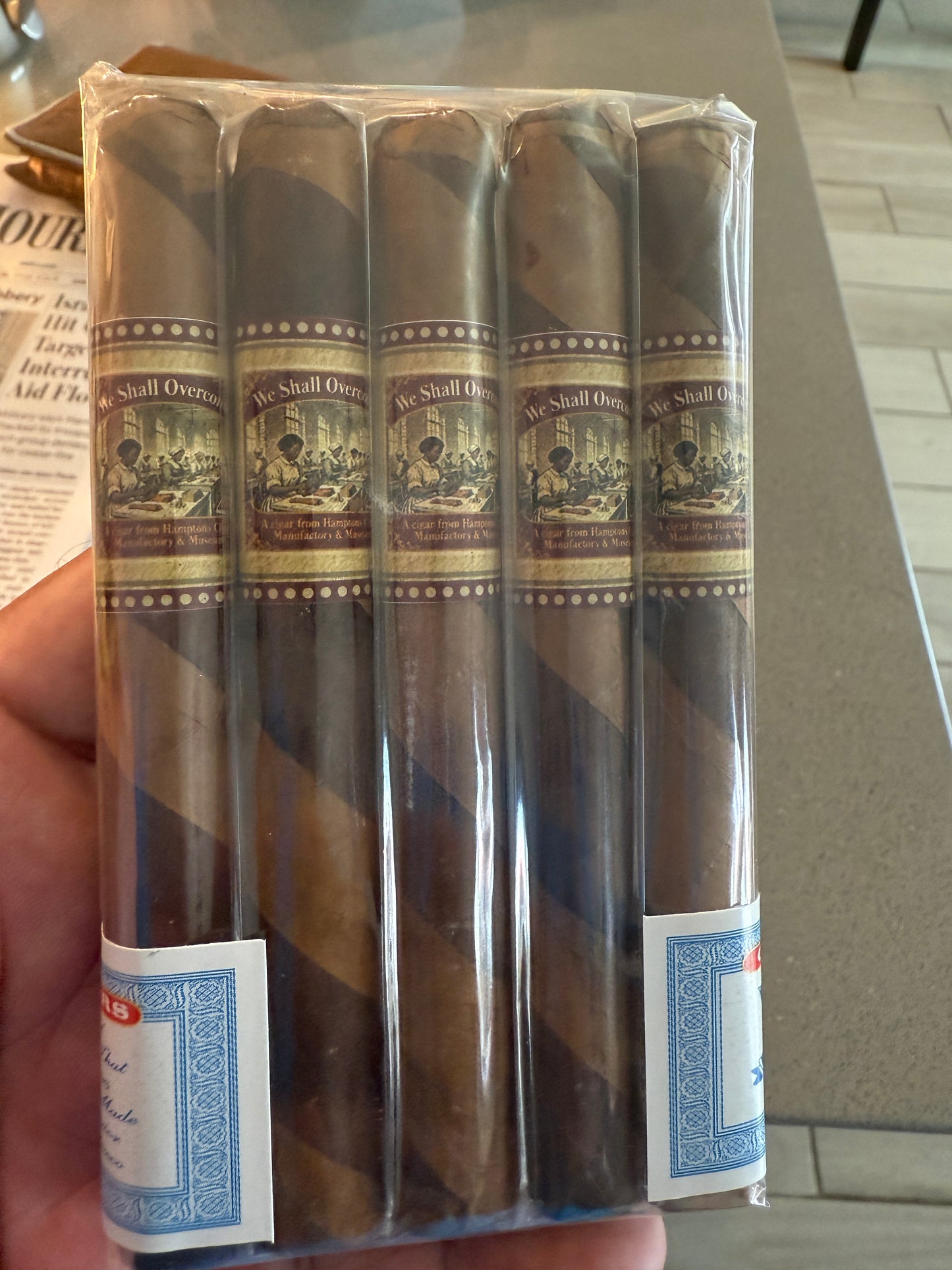 Breaking News! FDA Approved! Part of the Savannah River Cigars collection known as the “Bordeaux of Cigars”. Very high-end. Think if you could smoke in Charleston Place, this is the cigar you would smoke and buy a 5 pack to share with your chosen ones.